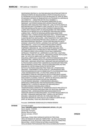 RPI - Marcas 2249 "Vervs Consultoria" 