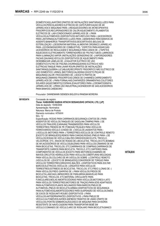 RPI - Marcas 2249 "Vervs Consultoria" 