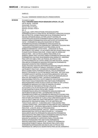 RPI - Marcas 2249 "Vervs Consultoria" 