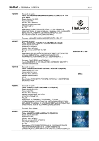 RPI - Marcas 2249 "Vervs Consultoria" 