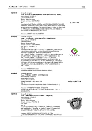 RPI - Marcas 2249 "Vervs Consultoria" 
