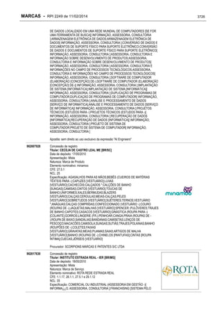 RPI - Marcas 2249 "Vervs Consultoria" 