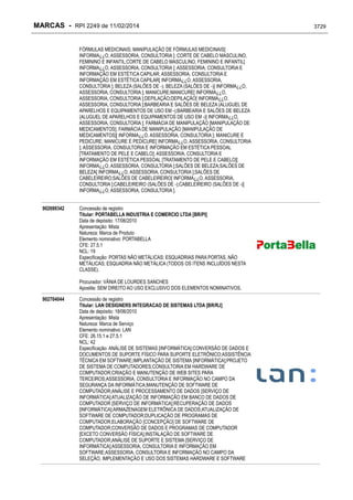 RPI - Marcas 2249 "Vervs Consultoria" 