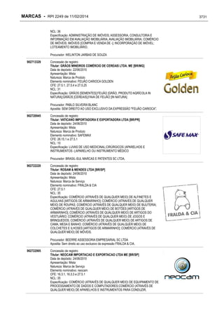 RPI - Marcas 2249 "Vervs Consultoria" 