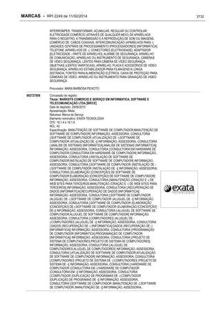 RPI - Marcas 2249 "Vervs Consultoria" 