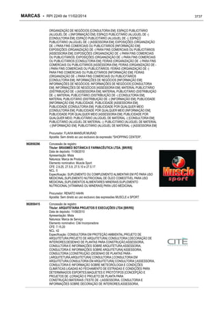 RPI - Marcas 2249 "Vervs Consultoria" 
