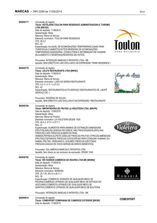 RPI - Marcas 2249 "Vervs Consultoria" 