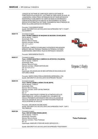 RPI - Marcas 2249 "Vervs Consultoria" 