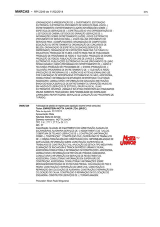 RPI - Marcas 2249 "Vervs Consultoria" 