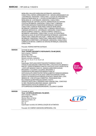 RPI - Marcas 2249 "Vervs Consultoria" 