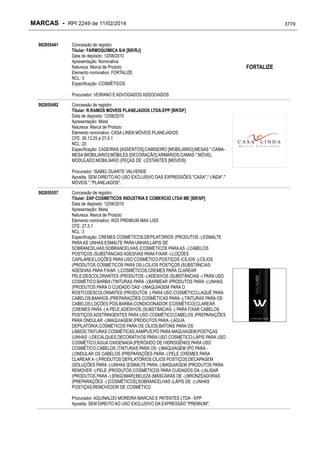 RPI - Marcas 2249 "Vervs Consultoria" 