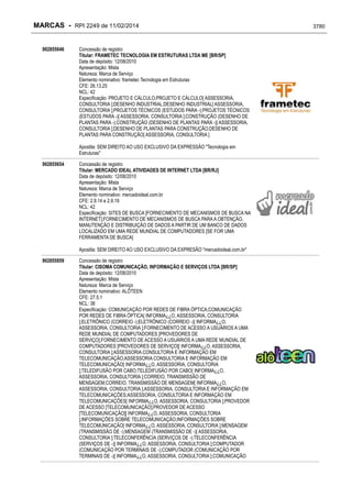 RPI - Marcas 2249 "Vervs Consultoria" 