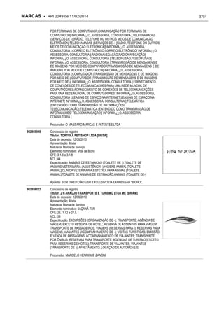 RPI - Marcas 2249 "Vervs Consultoria" 