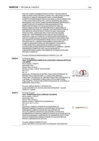 RPI - Marcas 2249 "Vervs Consultoria" 