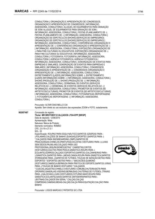 RPI - Marcas 2249 "Vervs Consultoria" 