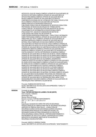 RPI - Marcas 2249 "Vervs Consultoria" 