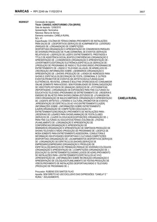 RPI - Marcas 2249 "Vervs Consultoria" 