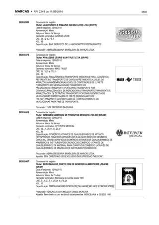 RPI - Marcas 2249 "Vervs Consultoria" 