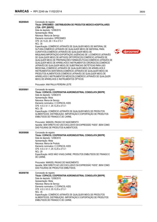 RPI - Marcas 2249 "Vervs Consultoria" 