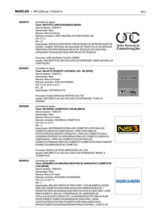 RPI - Marcas 2249 "Vervs Consultoria" 