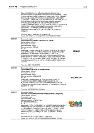 RPI - Marcas 2249 "Vervs Consultoria" 