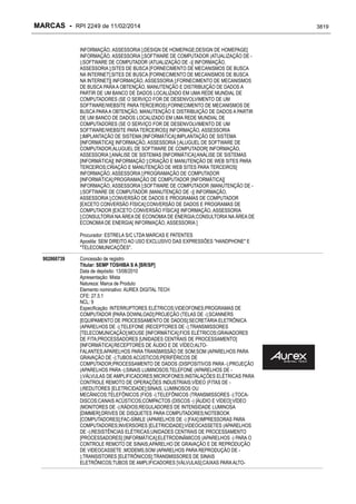 RPI - Marcas 2249 "Vervs Consultoria" 