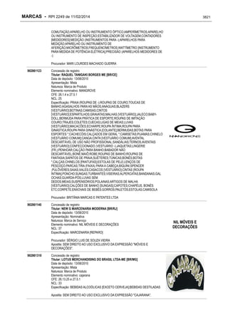 RPI - Marcas 2249 "Vervs Consultoria" 