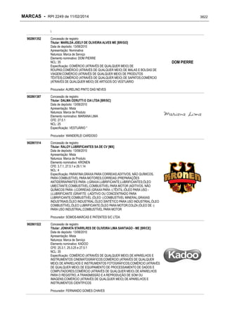 RPI - Marcas 2249 "Vervs Consultoria" 