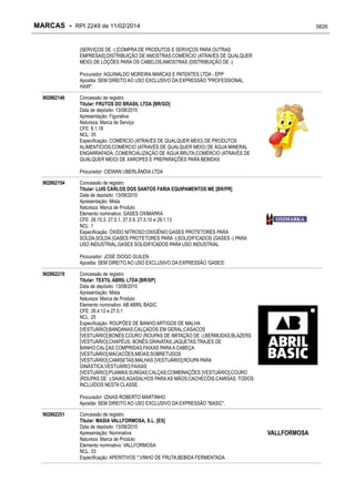 RPI - Marcas 2249 "Vervs Consultoria" 