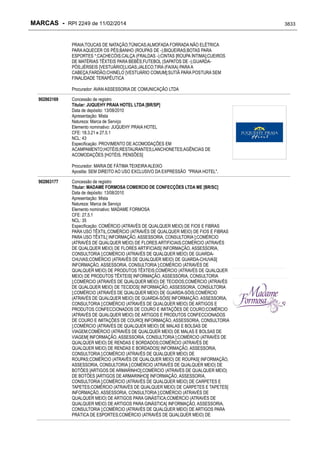 RPI - Marcas 2249 "Vervs Consultoria" 