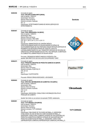 RPI - Marcas 2249 "Vervs Consultoria" 