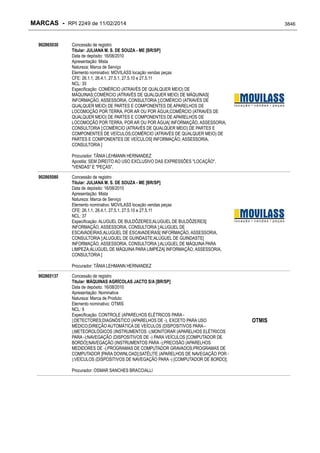 RPI - Marcas 2249 "Vervs Consultoria" 