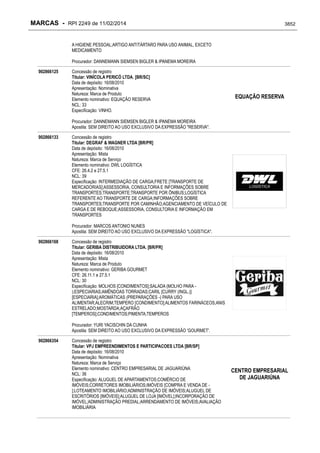 RPI - Marcas 2249 "Vervs Consultoria" 