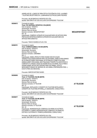 RPI - Marcas 2249 "Vervs Consultoria" 