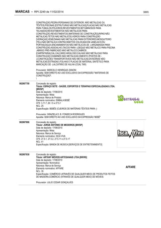 RPI - Marcas 2249 "Vervs Consultoria" 