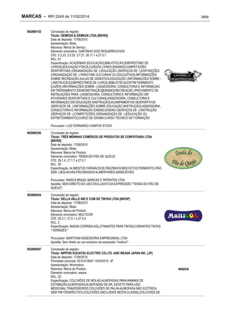 RPI - Marcas 2249 "Vervs Consultoria" 