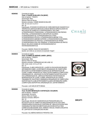 RPI - Marcas 2249 "Vervs Consultoria" 