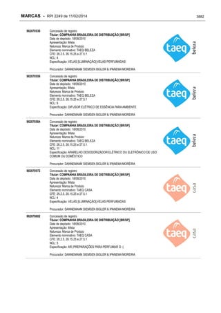 RPI - Marcas 2249 "Vervs Consultoria" 