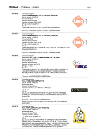 RPI - Marcas 2249 "Vervs Consultoria" 