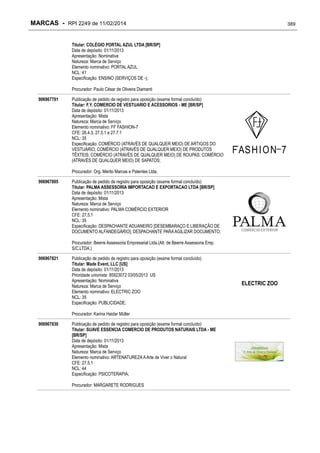 RPI - Marcas 2249 "Vervs Consultoria" 