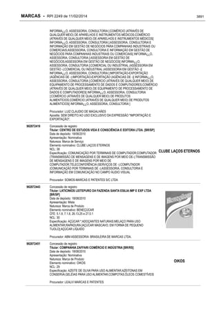 RPI - Marcas 2249 "Vervs Consultoria" 