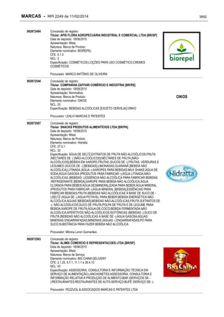 RPI - Marcas 2249 "Vervs Consultoria" 