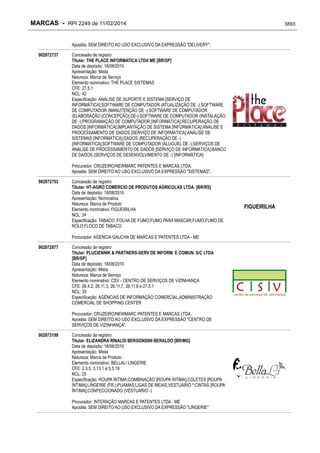 RPI - Marcas 2249 "Vervs Consultoria" 