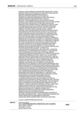 RPI - Marcas 2249 "Vervs Consultoria" 