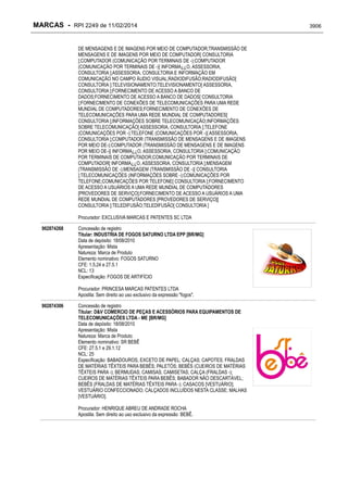 RPI - Marcas 2249 "Vervs Consultoria" 