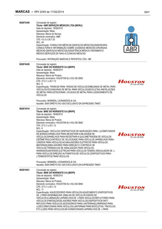 RPI - Marcas 2249 "Vervs Consultoria" 