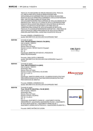 RPI - Marcas 2249 "Vervs Consultoria" 