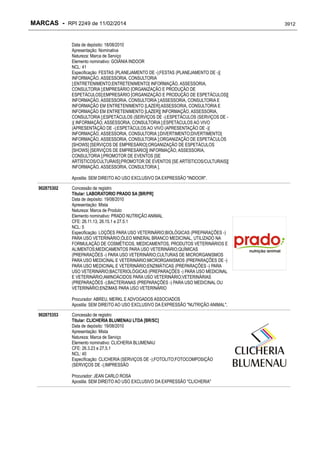 RPI - Marcas 2249 "Vervs Consultoria" 