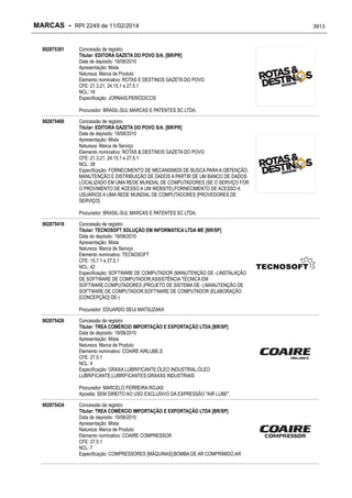 RPI - Marcas 2249 "Vervs Consultoria" 