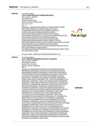 RPI - Marcas 2249 "Vervs Consultoria" 